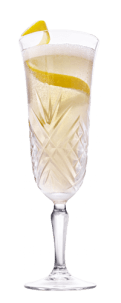 Hendrick's Gin French 75 Cocktail